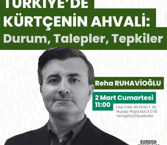 The Situation of Kurdish Language in Türkiye: Conditions, Demands, Reactions / Reha Ruhavioğlu