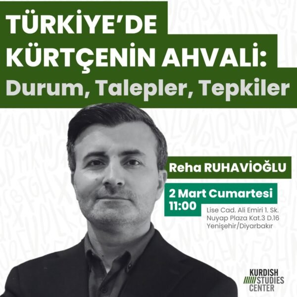Türkiye’de Kürtçenin Ahvali: Durum, Talepler, Tepkiler / Reha Ruhavioğlu