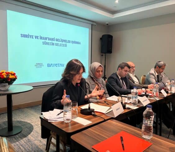 Workshop in Ankara: The Future of the Process Amid Developments in Syria and Iran